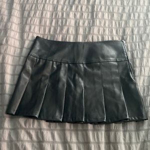 Black mini skirt Urban outfitters